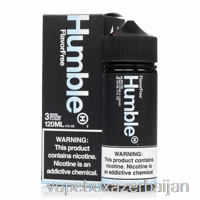 Vape Smoke Flavor Free - Humble Juice Co. - 120mL 0mg